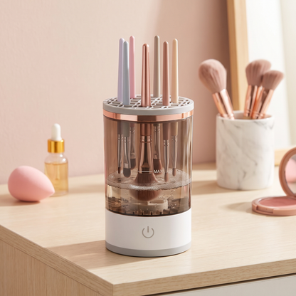 BeautySwirl™ - Cosmetic Brush Cleaner